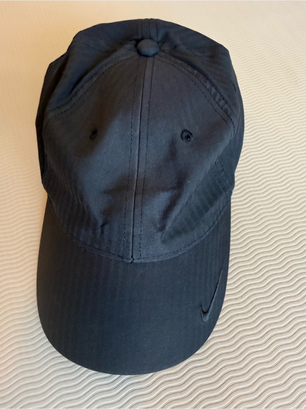Nike Black Embroidered Swoosh Cap